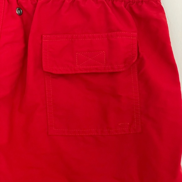 NWOT Polo Ralph Lauren Nylon Red Swim Shorts/Trunks for Men Size XL - Picture 4 of 8